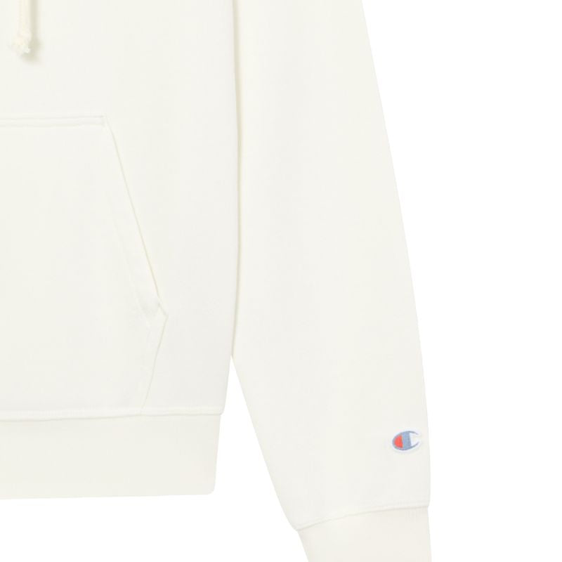 Champion Women's Hooded Sweatshirt Cream 118160 WW049 In preparation Your Sports Performance