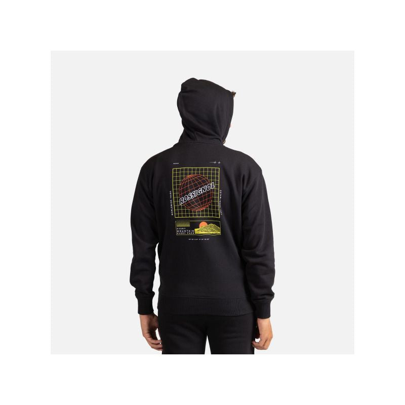 Men’s ROSSIGNOL Waterfall H Sweatshirt, Black