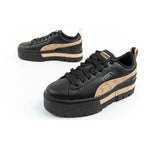 Puma Mayze women's sports shoes Sneakers platform black fashionable In preparation Your Sports Performance
