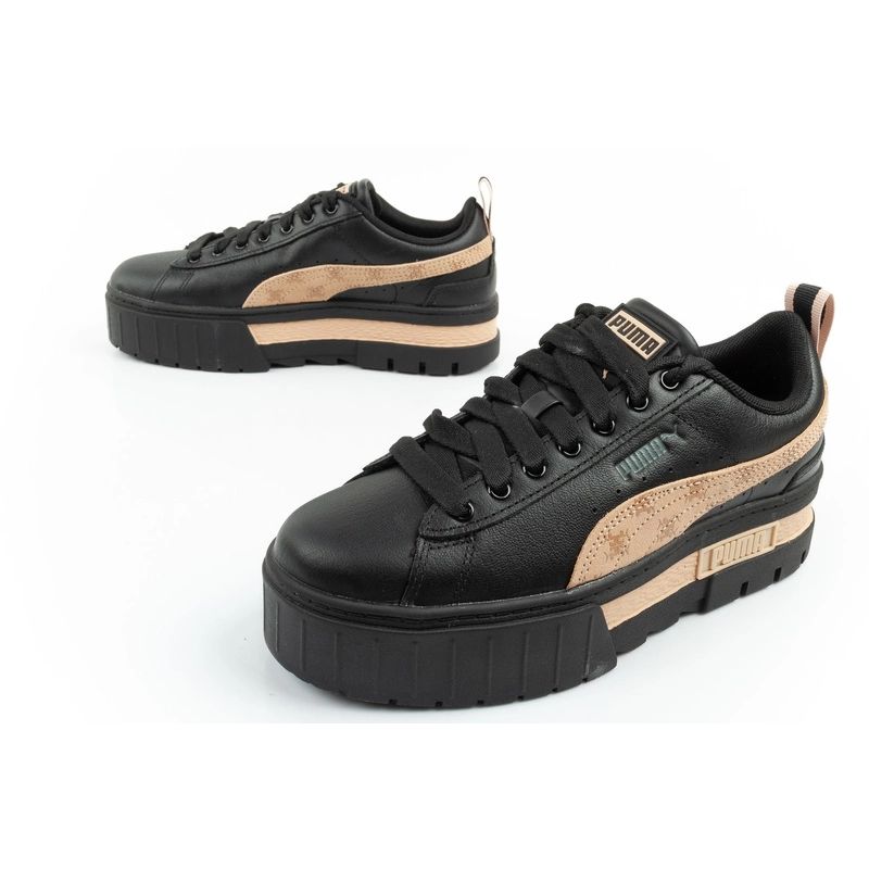 Puma Mayze women's sports shoes Sneakers platform black fashionable In preparation Your Sports Performance