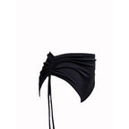 Women's high waist briefs 095 B1 black In preparation Your Sports Performance