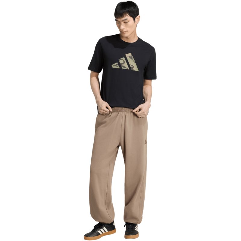Men's adidas Camo Three Bar Logo Graphic T-shirt black KT1686