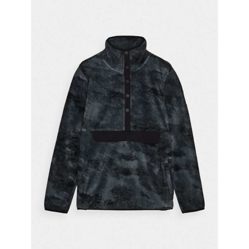 Women's oversize stand-up collar fleece 4F 4FWAW24TFLEF298-90A 4f