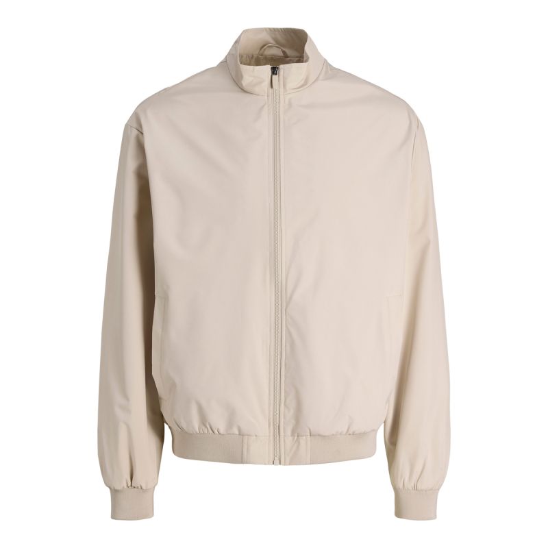 Jack&Jones men's bomber jacket JJECHARGE STAND COLLAR BOMBER NOOS 12288895 MOONBEAM