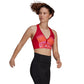 Adidas Farm All-Over-Print Bra Top Aeroready W GM7144 sports bra Clothing/Training Adidas