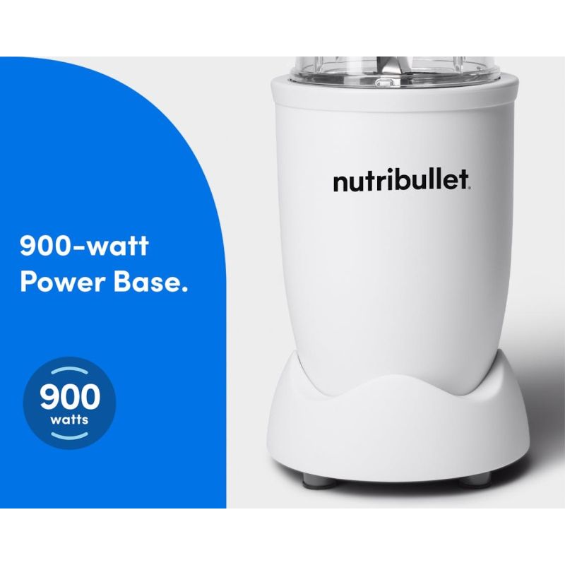 NutriBullet Nb907MAW Jug Blender, Matte White AGD - Produkty/Miksery / Blendery Your Sports Performance