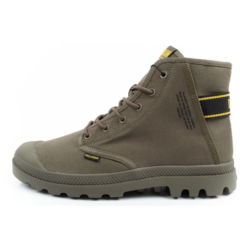 Palladium Men's Pampa Hi Dare II High Top Sneakers Olive In preparation Your Sports Performance