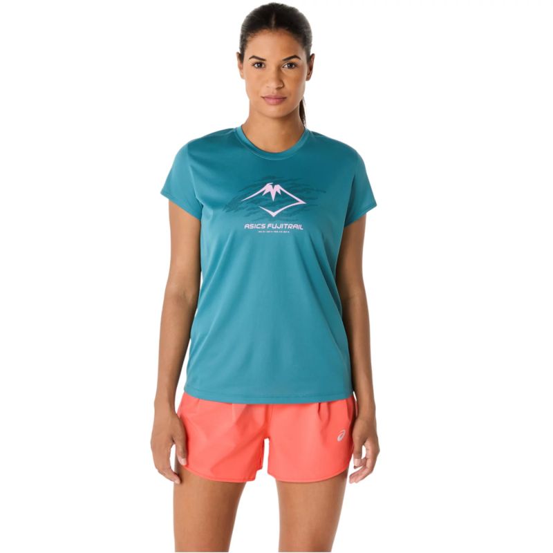 Asics Fujitrail Logo SS Top W 2012C971-425 Clothing/Running Asics