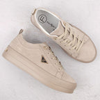 Filippo W PAW315C beige leather suede platform shoes Fashion/Footwear Your Sports Performance