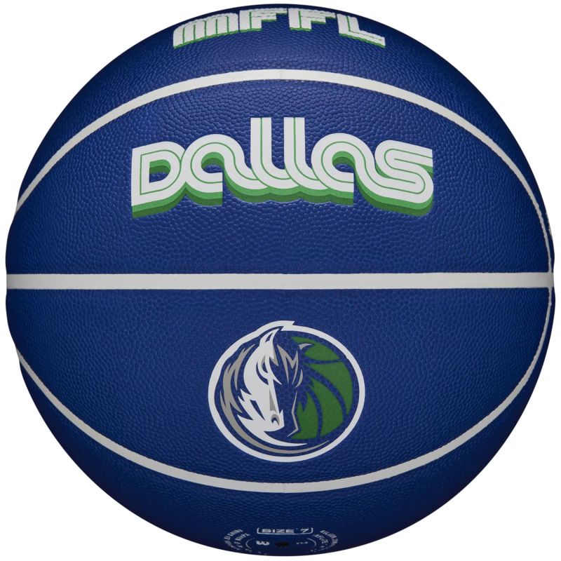 Wilson NBA Team City Collector Dallas Mavericks Ball WZ4016407ID basketball Accessories/Balls/Basketball Your Sports Performance