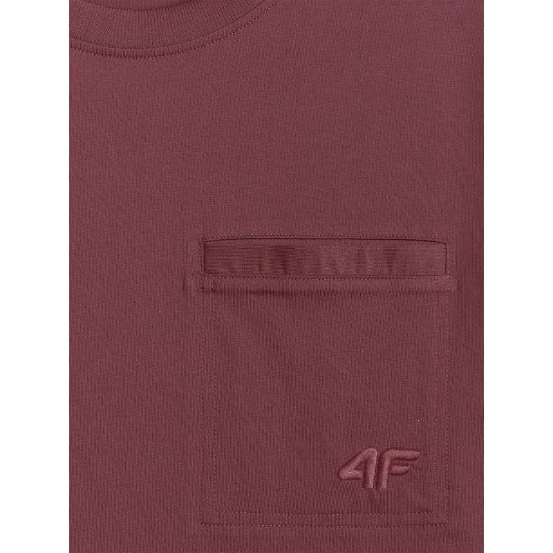 Men's regular plain T-shirt 4F 4FRSS26TTSHM3637-60S 4f