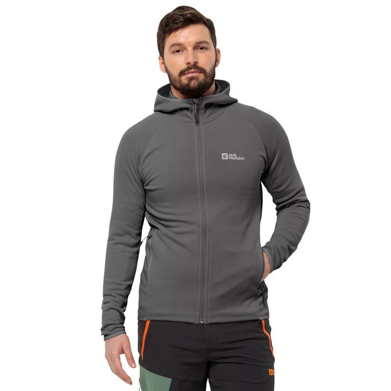 Jack Wolfskin Baiselberg Hooded FZ M 1710541-6945 sweatshirt Clothing/Outdoor/Jack Wolfskin Your Sports Performance