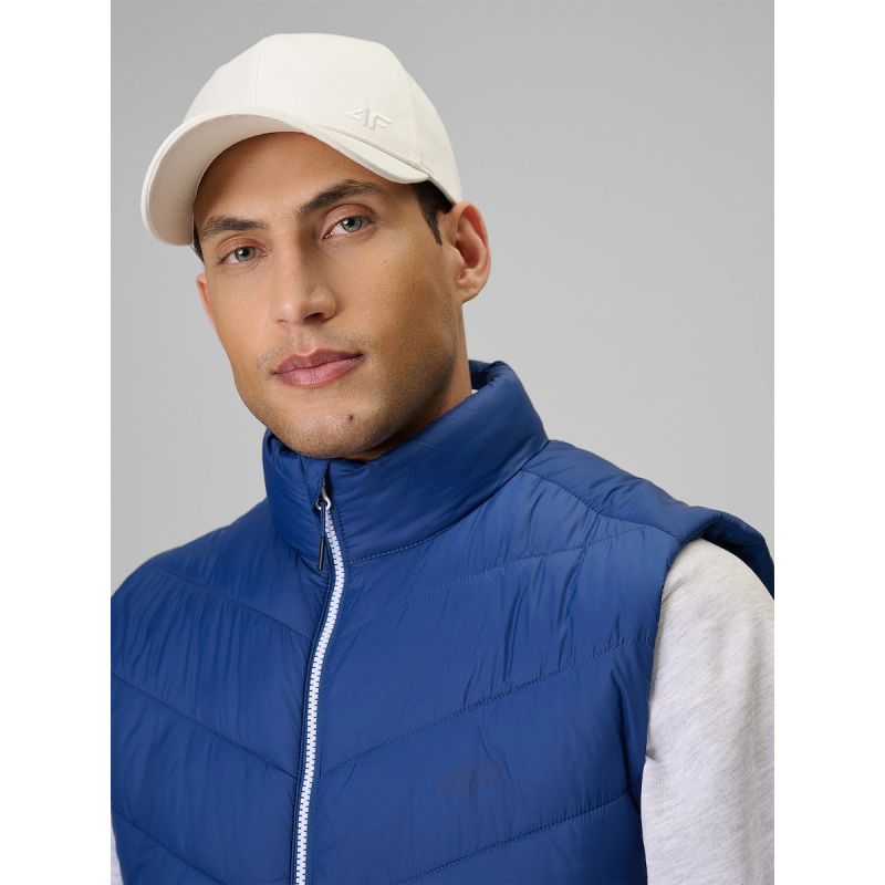 Men's vest with synthetic filling 4F 4FRSS26TVJAM383-30S