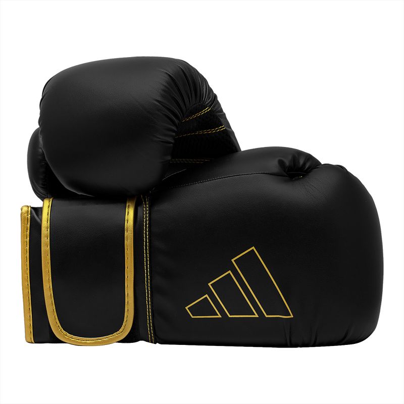 adidas HYBRID 80 ADIH80 boxing gloves black gold