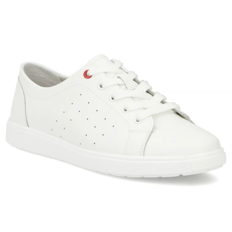 Women's white leather shoes Filippo DP7556 Filippo