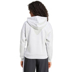 adidas Essentials Small Logo Feel Cozy Women's Sweatshirt Light Gray JN1853
