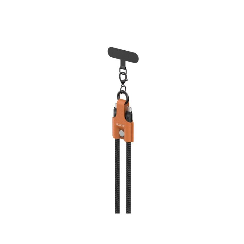 Havit USB-C+USB-C Charging Cable CB6344 1.2M (Black/Gray/Brown) In preparation Your Sports Performance