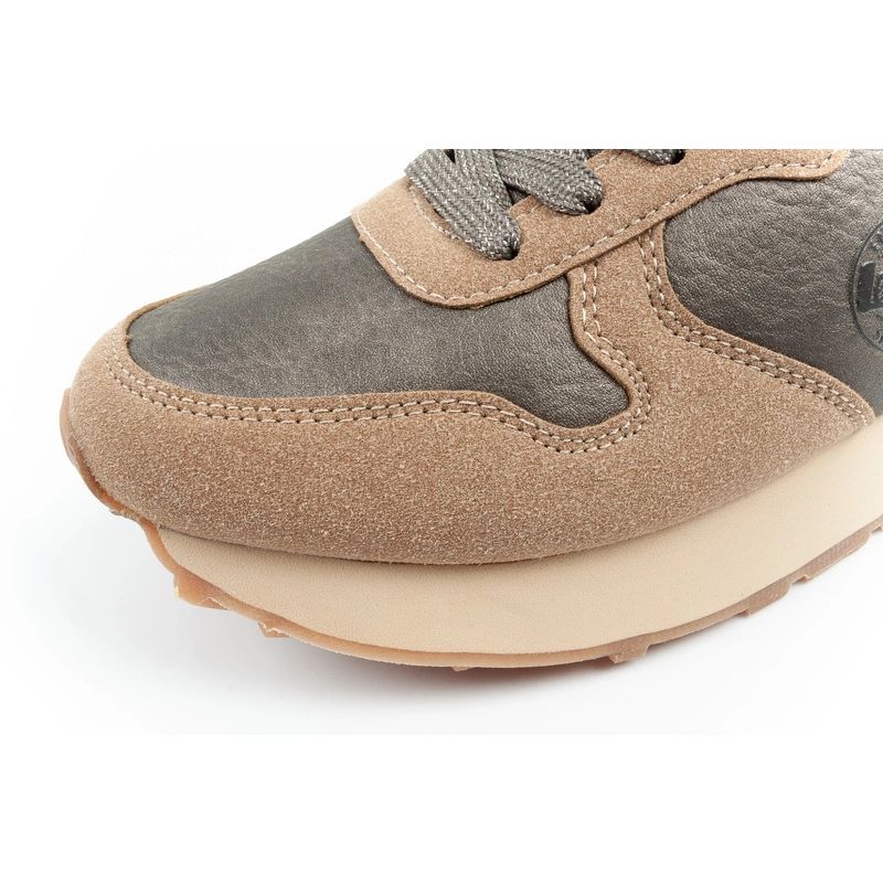 Lee Cooper women's sneakers, fashionable, comfortable, durable, beige, gray Lee Cooper