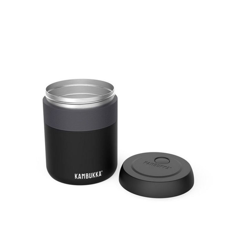 Kambukka Bora Lunch Thermos 600ml, Matte Black AGD - Produkty/Termosy i kubki termiczne Your Sports Performance