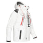 Geographical Norway Techno MEN 056 BS3 men's sports jacket, quick-drying, with hood, white (WU1060H/GN) In preparation Your Sports Performance