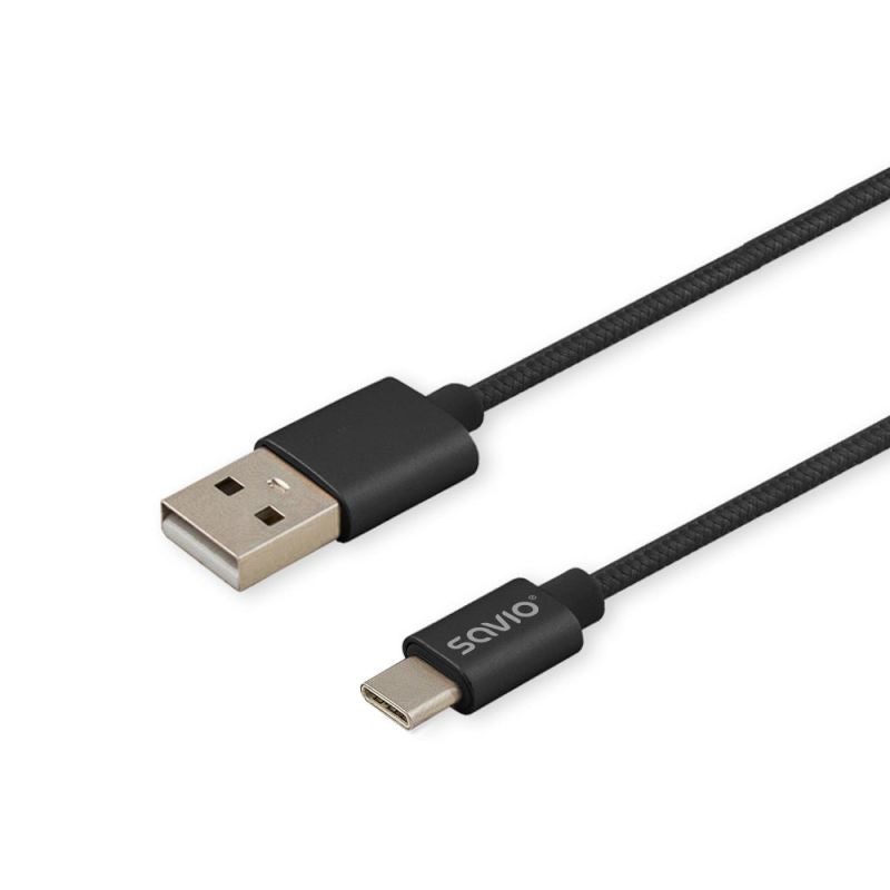SAVIO CL-129 cable (USB type C - USB 2.0 type A; 2m; black) In preparation Your Sports Performance