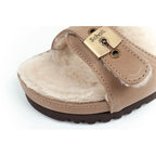 Scholl Iconic MEG Taupe W F303171062 Flip-Flops Footwear/Lifestyle/Scholl Your Sports Performance