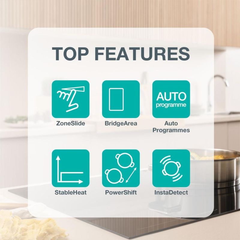 Induction hob GORENJE GI8432BSCWF 80 cm AGD - Produkty/Płyty grzejne do zabudowy Your Sports Performance