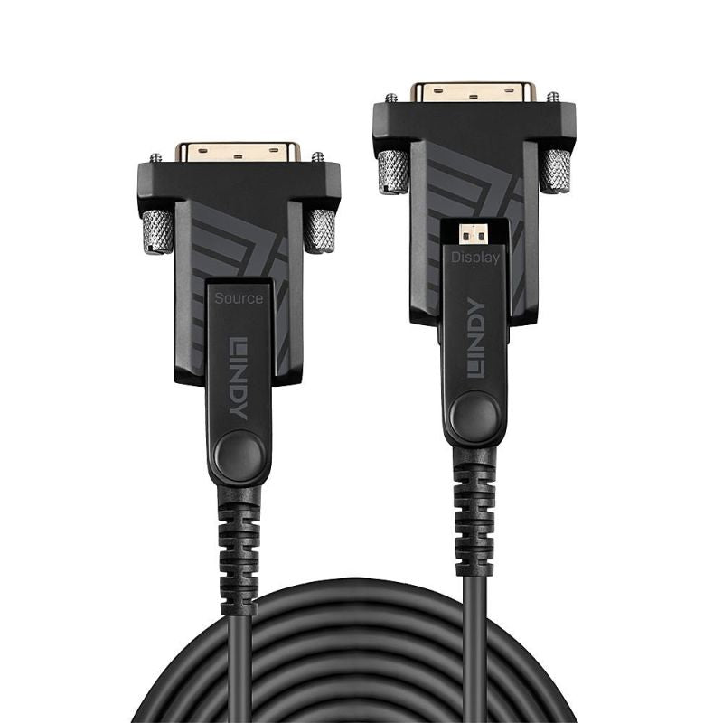 LINDY Micro-HDMI Hybrid Fiber Optic Cable 18G 10m Kable i adaptery/Kable HDMI Your Sports Performance