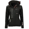 Lady Softshell Geographical Norway REINE BLACK-BLACK LADY 2601 DBC Black / Black (WW7043F/GN Black / Black)/wu8088 Geographical Norway