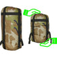 CAMO TOURIST SLEEPING BAG 210x80x50CM WITH ENERO CAMP COMPRESSION Turystyka/Śpiwory/Mummie Your Sports Performance