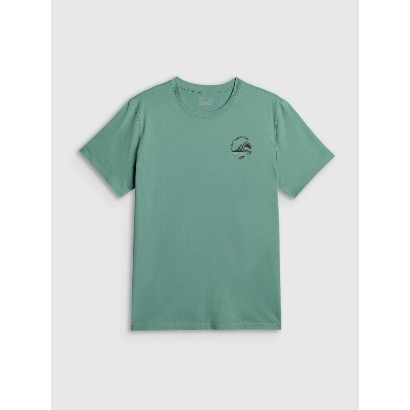Men's relaxed T-shirt with print 4F 4FRSS26TTSHM4296-47S