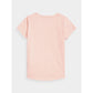 100% cotton plain girls' T-shirt 4F Junior *Kategoria tymczasowa Your Sports Performance