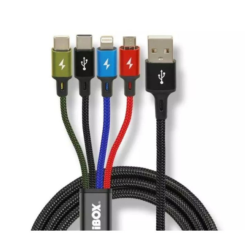 I-BOX USB CABLE 4IN1 2XUSB-C, MICROUSB, LIGHTNING In preparation Your Sports Performance
