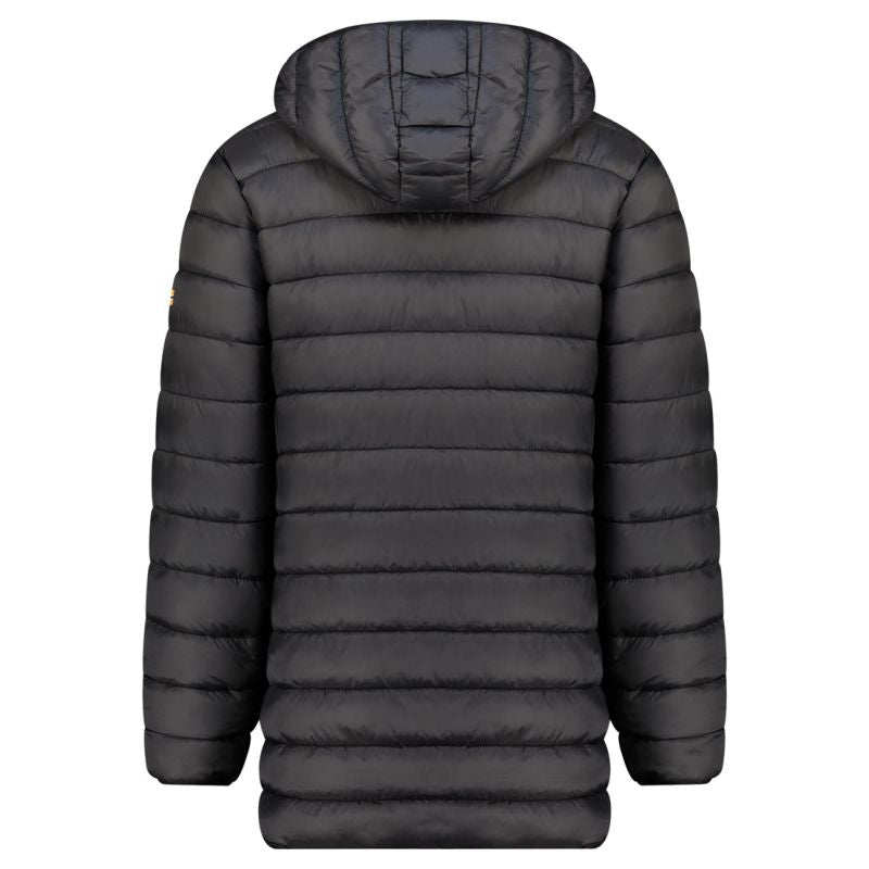Geographical Norway men's jacket AMIGOMAP LONG HOOD DB BLACK MEN 233 BLACK (WZ5085H/GN-NOIR) Geographical Norway