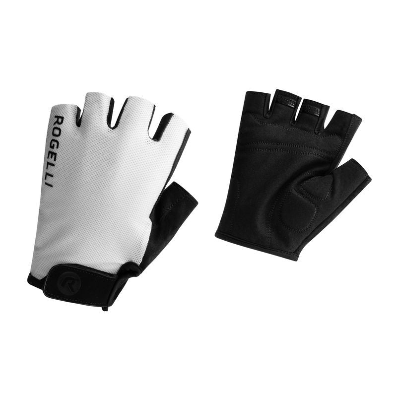 Rogelli CORE gloves white L Rogelli/Rower/Men/Akcesoria/Rękawiczki Letnie Your Sports Performance