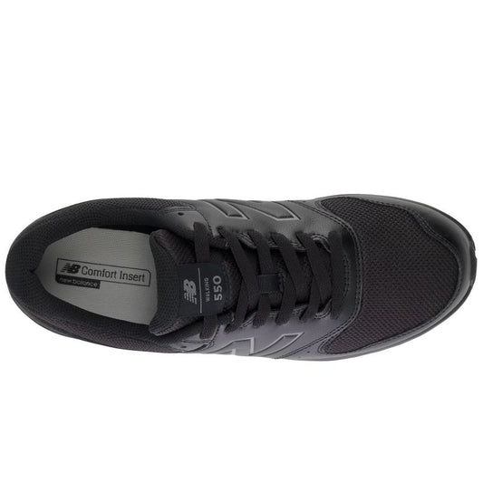 Men's New Balance 550 sports sneakers training shoes leather black (MW550BK4) Footwear/Lifestyle New Balance