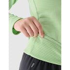 Women's slim quick-drying training sweatshirt 4F 4FWAW24TFSWF411-41S *Kategoria tymczasowa Your Sports Performance