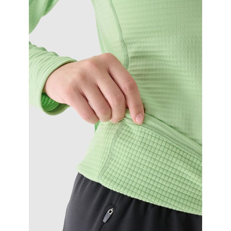 Women's slim quick-drying training sweatshirt 4F 4FWAW24TFSWF411-41S *Kategoria tymczasowa Your Sports Performance