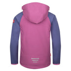 Children’s softshell jacket for boys/girls Trollkids Kids Rondane Zip Off Jacket XT mallow pink/violet blue (819-242)