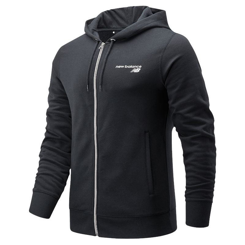 New Balance Classic Core Fleece FZ BK M MJ03907BK sweatshirt Clothing/Lifestyle/New Balance New Balance