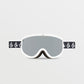 Volcom Footprints Women's/Men's Snowboard Sports Ski Goggles Silver (VG0622116) Accessories/Skiing/Gogle/Volcom Your Sports Performance