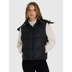 Women's down vest with natural filling 4F 4FWAW25TVJAF223-083S 4f