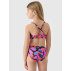 Girls' two-piece swimsuit 4F JUNIOR 4FJWSS25UBKSF046-90A *Kategoria tymczasowa Your Sports Performance