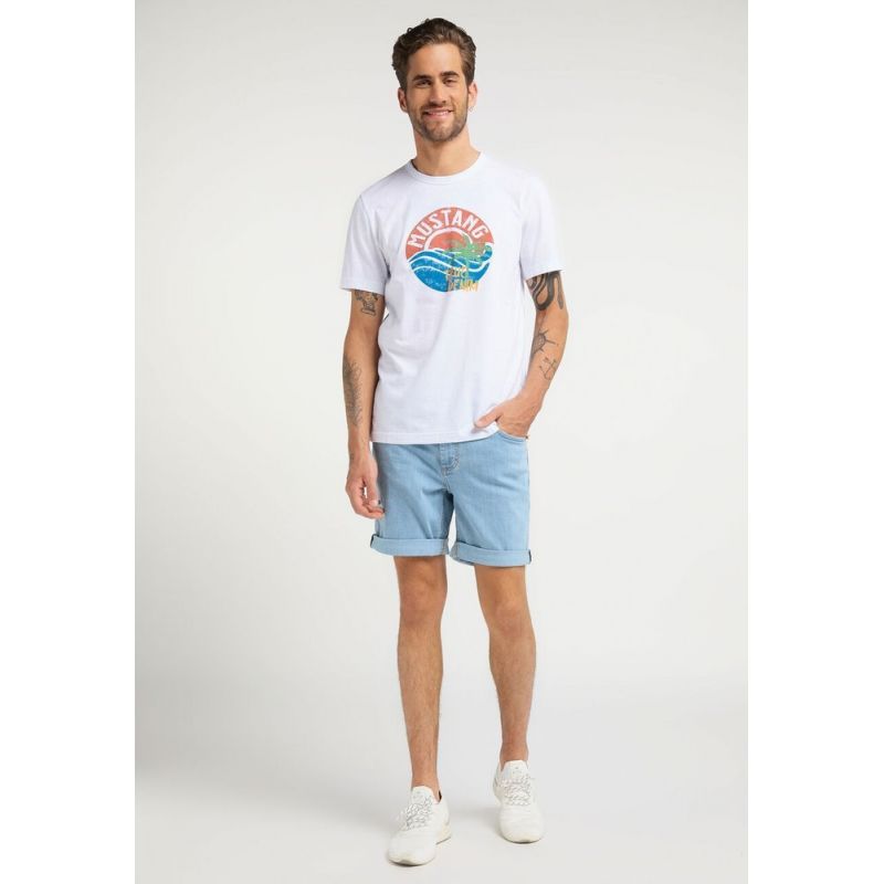 Mustang Logo Alex M T-shirt 1009534 2045 Clothing/Lifestyle/T-shirts/Mustang Your Sports Performance