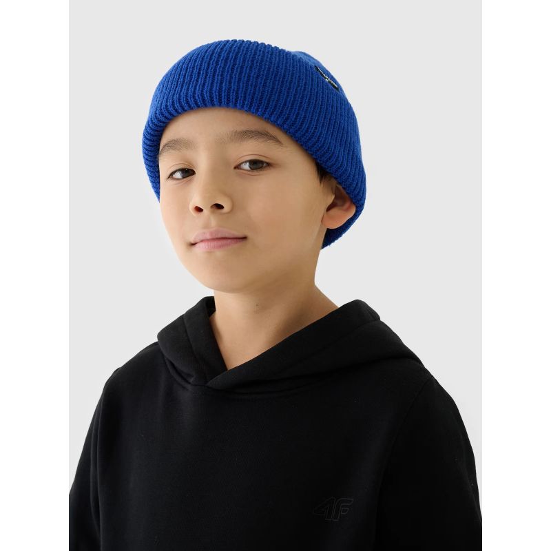 Boy's sweatshirt with hood, open, 4F Junior 4FJWMM00TSWSM1292-20S *Kategoria tymczasowa Your Sports Performance