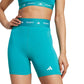 adidas Techfit Turquoise Women's Shorts JW7561 In preparation Adidas