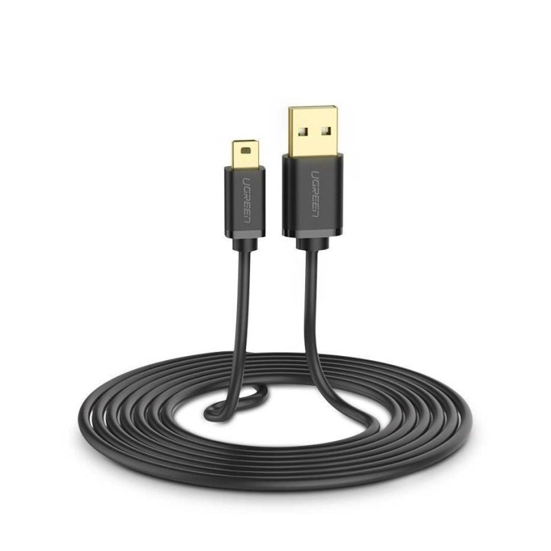 Ugreen USB - mini USB cable US132 1m (black) Kable i adaptery/Kable USB Your Sports Performance