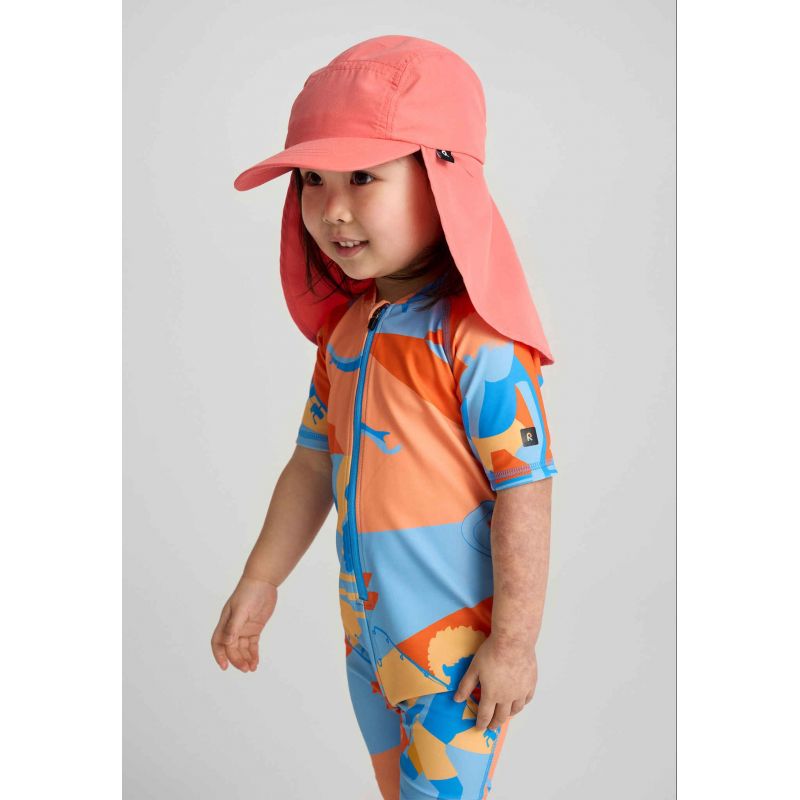 Reima Biitsi children's hat with a baseball cap, sun protection, red (5300152A-3240) In preparation Your Sports Performance