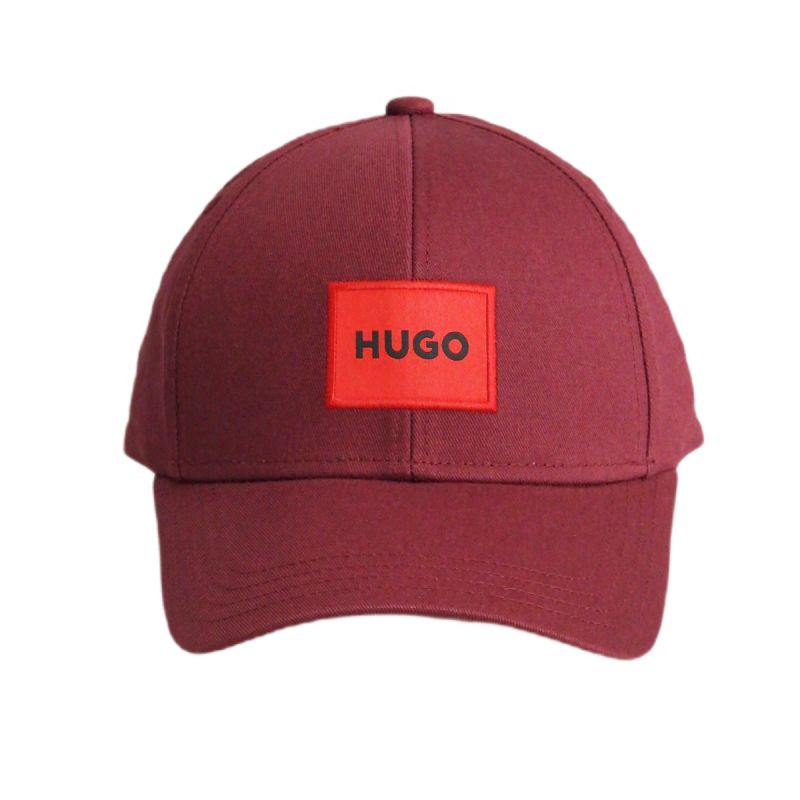 Hugo Boss Burgundy Baseball Cap - 50492745-654 Odzież/Czapki/Czapki zimowe Your Sports Performance