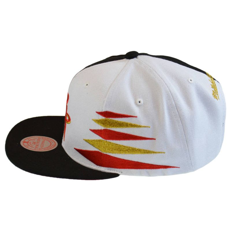 Mitchell & Ness NBA Diamond Cut Houston Rockets Cap - HHSS1093-HROYYPPPBKWH Odzież/Czapki/Czapki z daszkiem Your Sports Performance